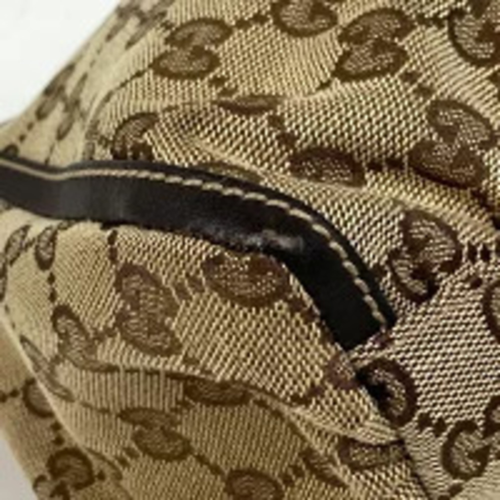 Gucci canvas shoulder Hobo GG handbag bag Aby Black